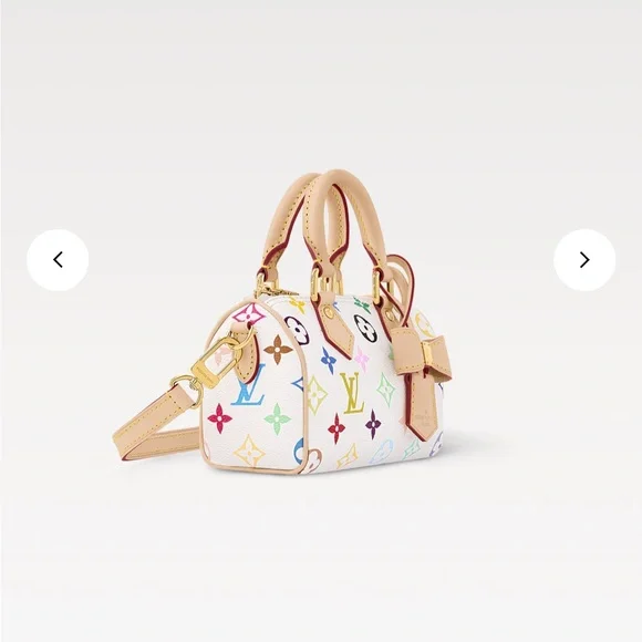 Louis Vuitton Murakami Nano Speedy Multicolor Monogram Handbag New with Tags - Picture 2 of 8